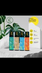 Natural body spray without alcohol & gas
