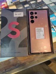 Samsung S22ultra burgundy 12/256 only sealopen
