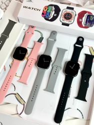 *APPLE WATCH SERIES 9*  *With Apple Logo On Off*  With 2 belts NOW !  *THE BEST QUALITY AMONG ALL CLONE*  *WITH INFINITY EDGE TO EDGE FULL SCREEN HD DISPLAY