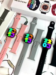 *APPLE WATCH SERIES 9*  *With Apple Logo On Off*  With 2 belts NOW !  *THE BEST QUALITY AMONG ALL CLONE*  *WITH INFINITY EDGE TO EDGE FULL SCREEN HD DISPLAY