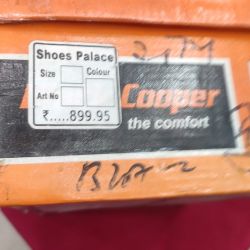Black cooper brand formal/ Party shoes (Patented leather without lace) 