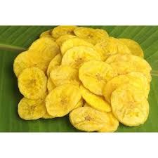 Yellow banana waffers