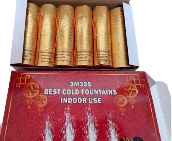 Cold Fountain Pack of 6 pcs