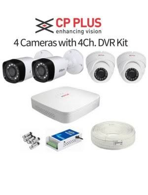 Cp Plus 4 ch Kit 