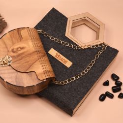 WOODEN HENMEND BEG