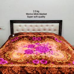 Super Soft Mink Blanket Double bed 2.5 kg