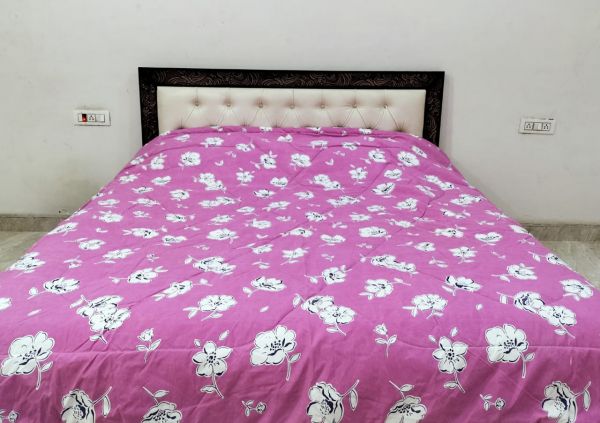 Super Soft AC Comforter set 1 PC King size Bedsheet Bedsheet 2 PC Pillow cover 1 PC AC Comforter 