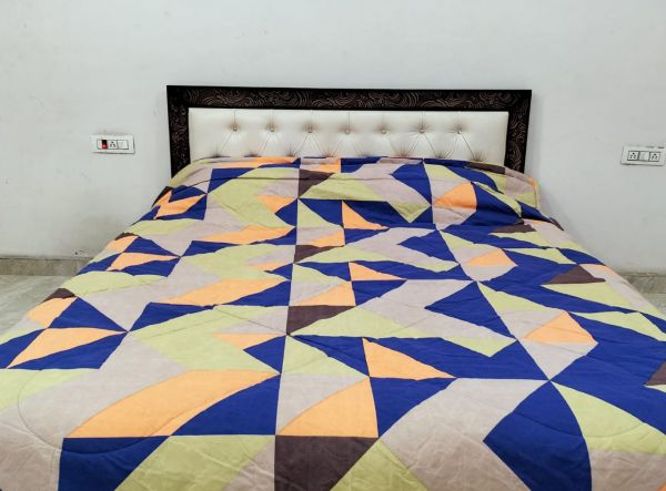 Super Soft AC Comforter set 1 PC King size Bedsheet Bedsheet 2 PC Pillow cover 1 PC AC Comforter 