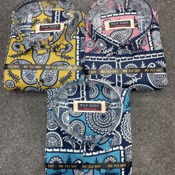 Fly dot shirt M,L