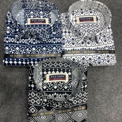 Fly dot shirt M,L