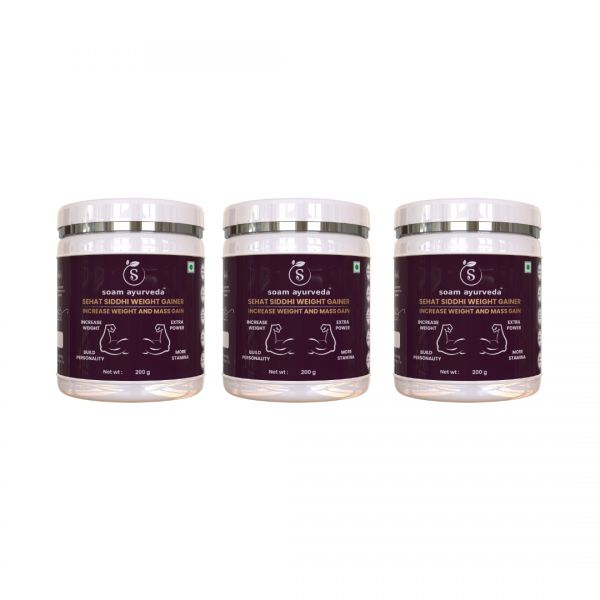 Sehat Siddhi Weight Gain Powder Pack Of 3
