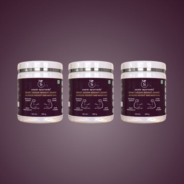 Sehat Siddhi Weight Gain Powder Pack Of 3