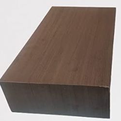 Wooden Handcrafted Pooja Pata, Manakatti, Manai Palagai, Mukkali, Stool, All Purpose Puja asaan, Pooja Table, Small Table, Foot Stool, Pujeya Asana (15X10X5 in, Brown1)
