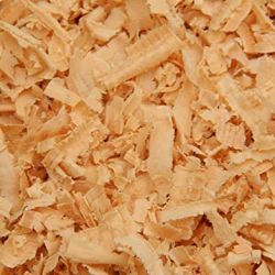 Wood Shaving Dust Free Yellowish Brown for All Birds,Pet Animals and Reptiles 500 Grams