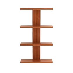 Wooden Wall Mounted Decor Shelf, Display Rack, 4 Shelves