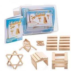 Games for Kids. Eduplanks (72 in 1 Activities) | Wooden Game for Kids & Adults | Building Blocks |Create Interesting Structures