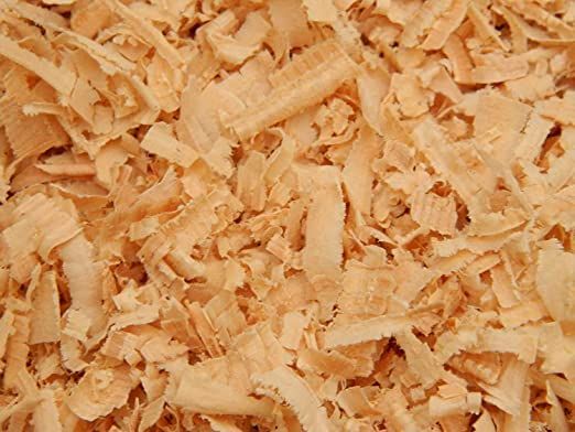 Wood Shaving Dust Free Yellowish Brown for All Birds,Pet Animals and Reptiles 500 Grams