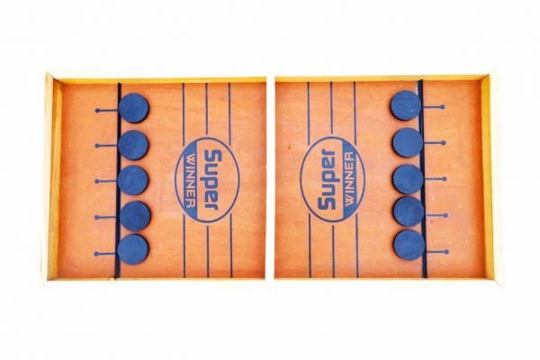  Hockey Tabletop Multi Sport Game Set - Portable Mini Desktop Set - Great for Kids and Adults - Magnet Miniature Table Game