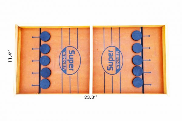  Hockey Tabletop Multi Sport Game Set - Portable Mini Desktop Set - Great for Kids and Adults - Magnet Miniature Table Game
