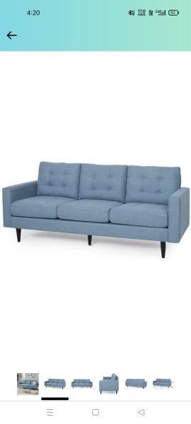 Three seater sofa and sofa kam bed