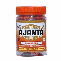 Ajanta Orange Red Color 100 Gms