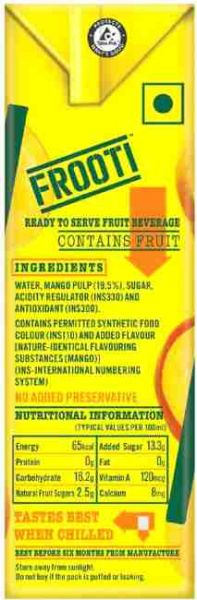 Frooti Mango Drink 150 ml