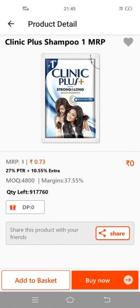 Clinic plus 1 Rs 