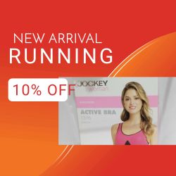 Jockey active bra... size:- m,s,l Available colour Available:- rubby black, skin,white,black, grey. 
