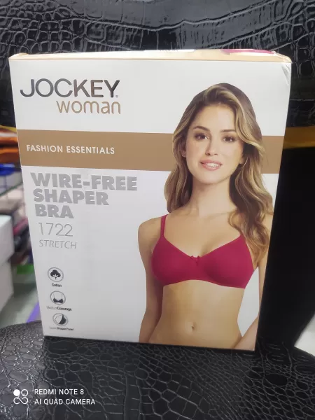 Jockey wire free shaper bra 1722 (size- 32,34,36:-B)(32/34/36