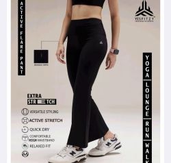 Women active flare pant