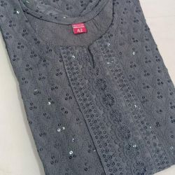 Heavy Chikan Work Kurti