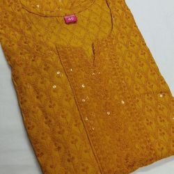 Heavy Chikan Work Kurti