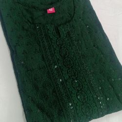 Heavy Chikan Work Kurti