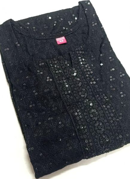 Heavy Chikan Work Kurti