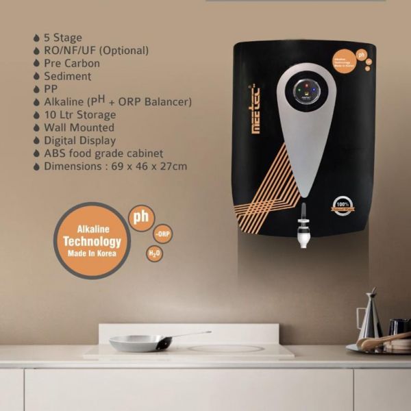 Ro digital water purifier black