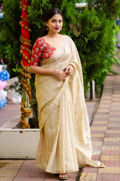 Lichi saree 