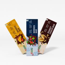 Nuteko protein bar I 50gm I 10gm protein I zero add sugar I pack of 3