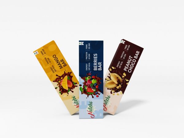 Nuteko protein bar I 50gm I 10gm protein I zero add sugar I pack of 3