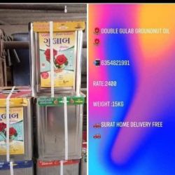 Double gulab groundnut oil