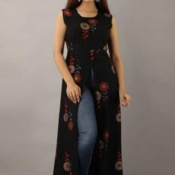 Froral print gown tayp kurtis m 