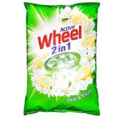 Active Green Wheel 2 in 1 Washing Powder (Clean & Fresh)