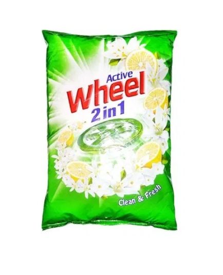 Active Green Wheel 2 in 1 Washing Powder (Clean & Fresh)